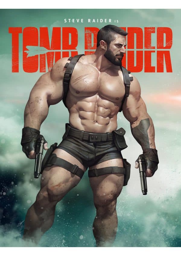 Patreon 2019 03 March Steve Raider is Tomb Raider