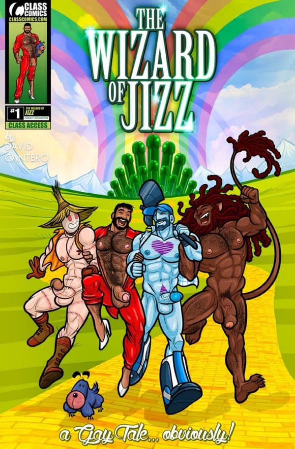 A Gay Tale Wizard of Jizz