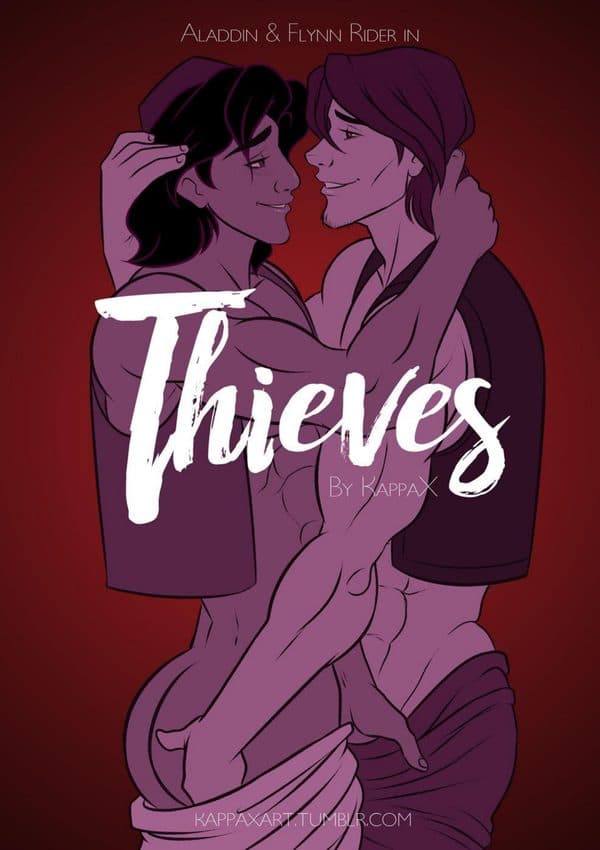 Aladdin, Tangled Thieves (Flynn Rider x Aladdin)