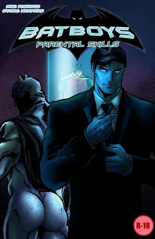 DC Comics Batboys Parental Skills 1 (Nightwing Dick Grayson x Batman Bruce Wayne)