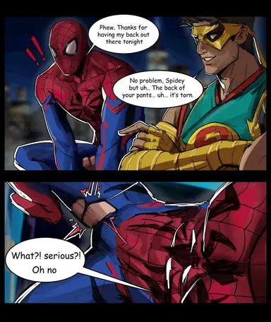 [BosoRomantics] Something in Your Pants – IronFist x Spiderman [Eng]