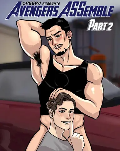 Marvel Comics Avengers ASSemble 2 (Iron Man Tony Stark x Spider-Man Peter Parker)