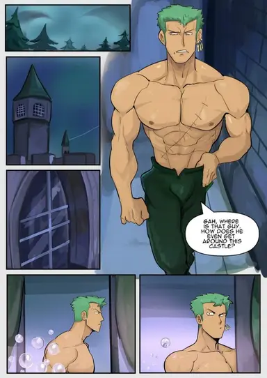 [Kaitodraws] Zoro X Mihawk [Eng]