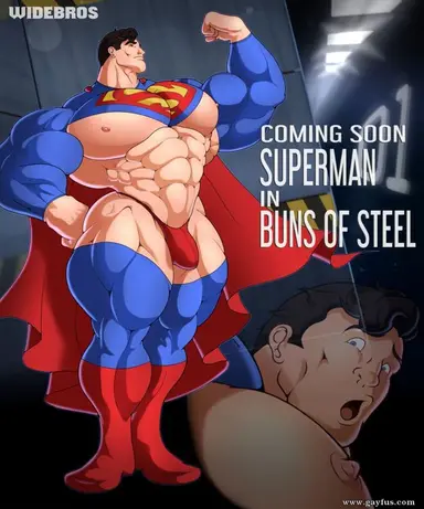 Superman In Buns Of Steel