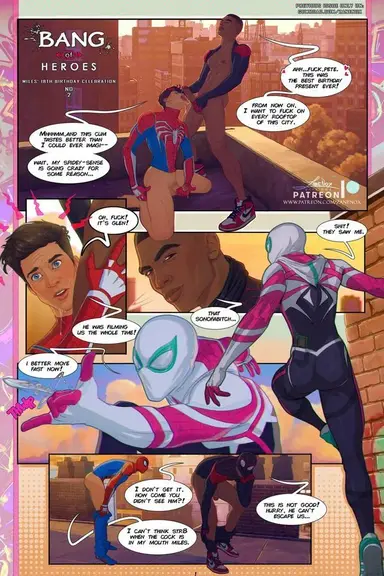 Peter x Miles x R63!Gwen