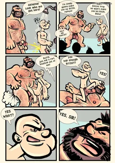 Popeye And Bluto