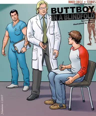 Buttboy in a Blindfold