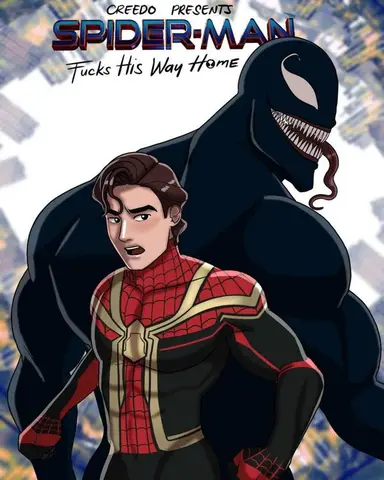 Marvel Comics Spider-Man Fucks His Way Home (Venom Eddie Brock x Spider-Man Peter Parker)