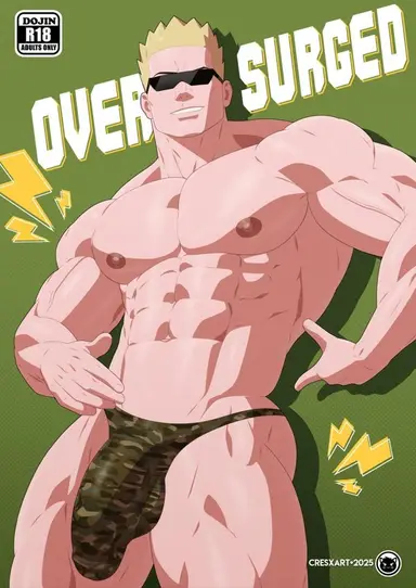 [Cresxart] PokeHunks – OverSurged (Lt. Surge x Red)