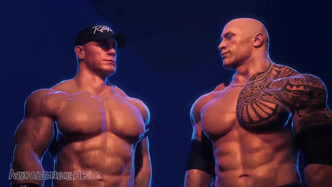 Animation: Rock x Cena 3 by Average Neighbor